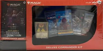 Outlaws of Thunder Junction Deluxe Commander Kit - Most Wanted