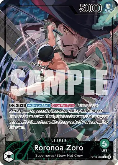 Roronoa Zoro (020) (Alternate Art)
