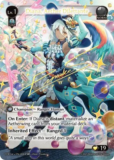 Diana, Aether Dilettante (CSR)