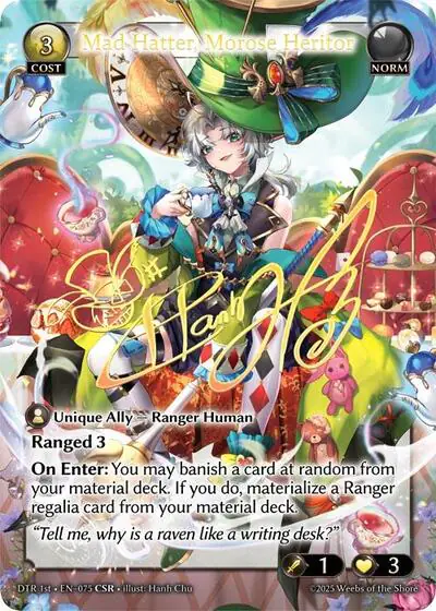 Mad Hatter, Morose Heritor (CSR)