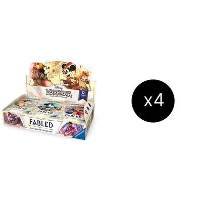Disney Lorcana: Fabled Booster Box Case