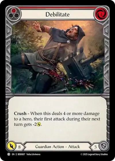 Debilitate (Red)