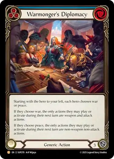 Warmonger's Diplomacy