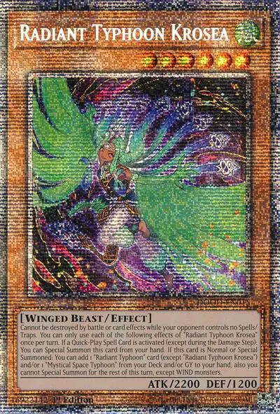 Radiant Typhoon Krosea (Starlight Rare)