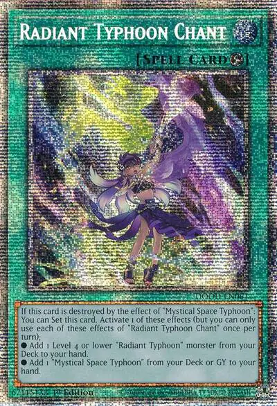 Radiant Typhoon Chant (Starlight Rare)