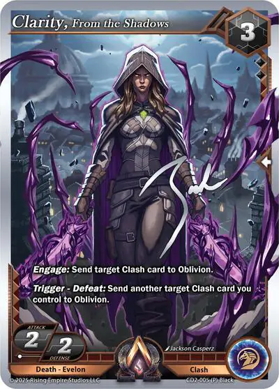Clarity, From the Shadows