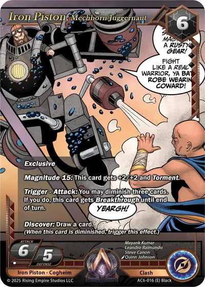 Iron Piston, Mechborn Juggernaut