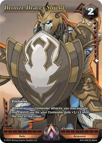 Bronze Bracer Shield