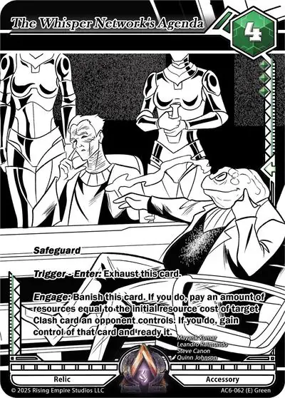 The Whisper Network's Agenda (Ink)