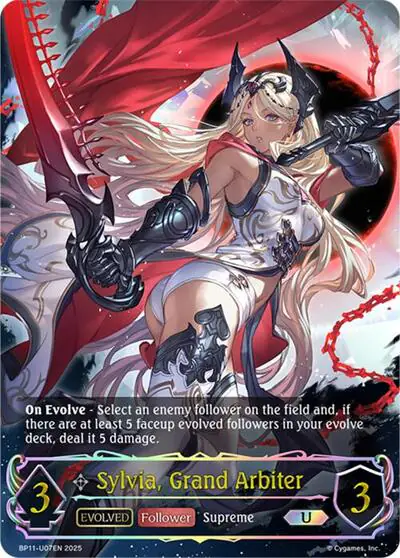 Sylvia, Grand Arbiter (Evolved) (U)
