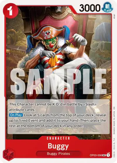 Buggy - OP03-008 (Reprint)