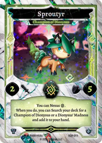 Sproutyr - Champion of Dionysus
