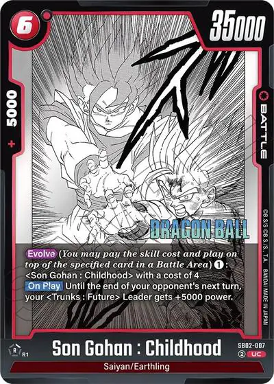 Son Gohan : Childhood - SB02-007