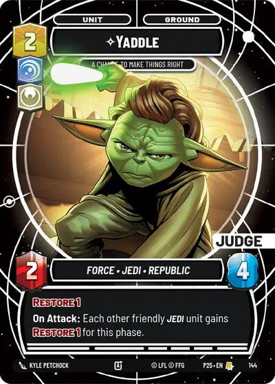 Yaddle - A Chance To Make Things Right (Judge)