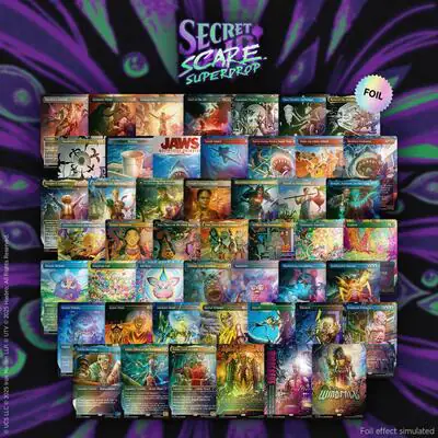 Secret Lair Drop: Secret Scare Superdrop: Eddie's Metal As Hell All Foil Bundle
