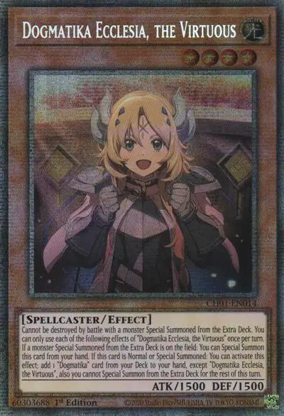 Dogmatika Ecclesia, the Virtuous (Starlight Rare)