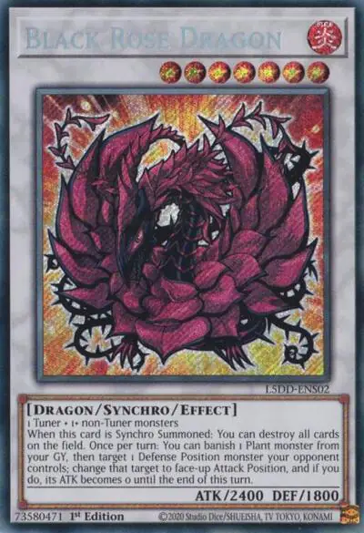 Black Rose Dragon (L5DD-ENS02)