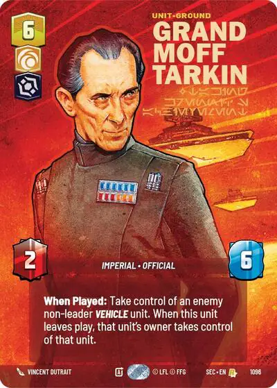 Grand Moff Tarkin - Taking Krennic's Achievement (Prestige Foil)