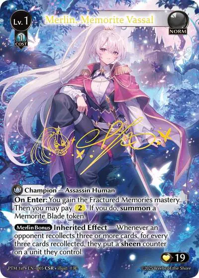 Merlin, Memorite Vassal (CSR)