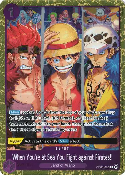 When You're at Sea You Fight against Pirates!! (2025 Pirates League Finals Textured Foil)