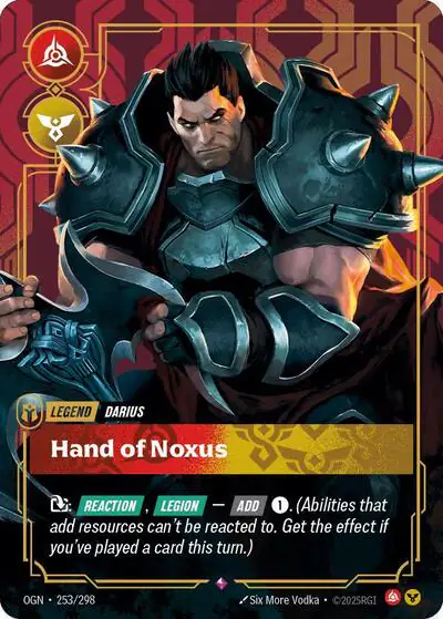 Darius - Hand of Noxus (Metal)