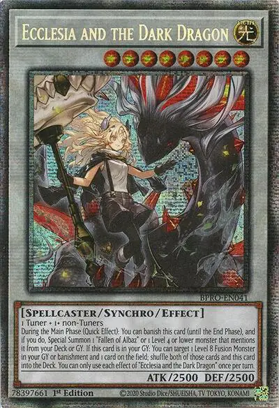 Ecclesia and the Dark Dragon (Starlight Rare)