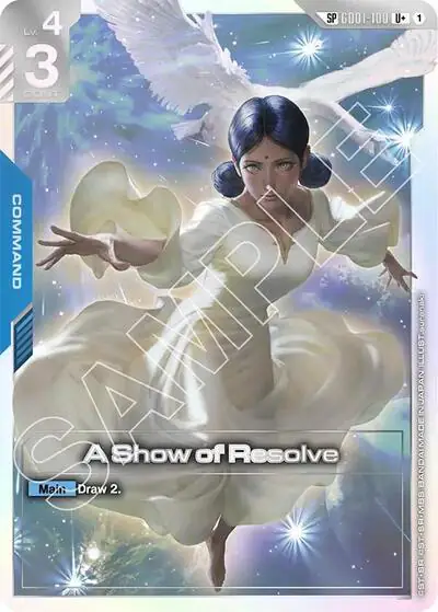 A Show of Resolve (SP) (U+)