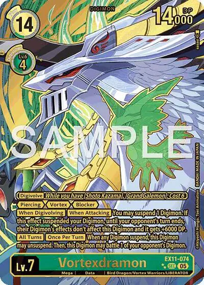 Vortexdramon (Rare Pull)
