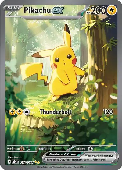 Pikachu ex - 276/217