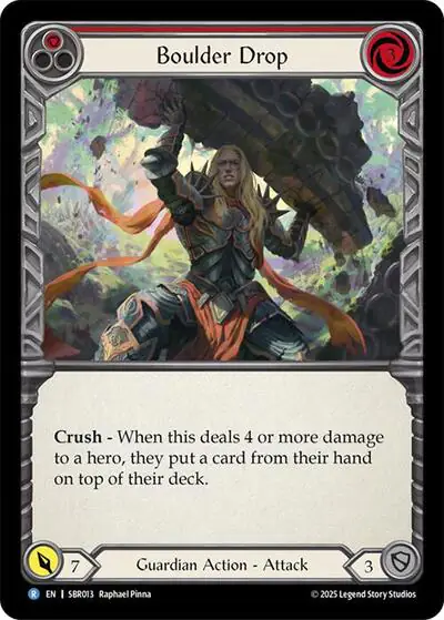 Boulder Drop (Red)
