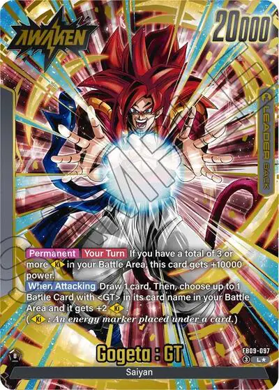 Gogeta : GT (Alternate Art)