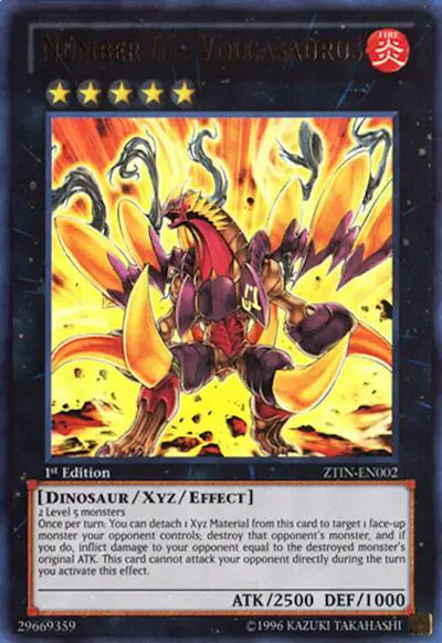 Number 61: Volcasaurus