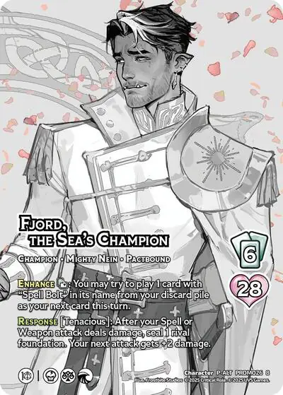 Fjord, the Sea's Champion (Embossed Wedding Promo)