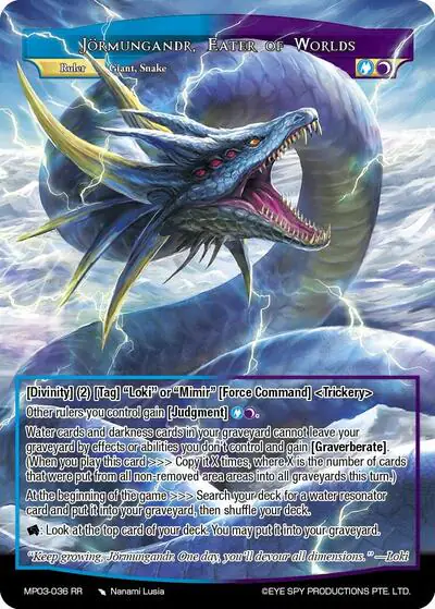 Jörmungandr, Eater of Worlds