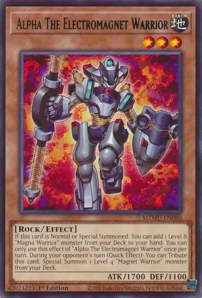 Alpha The Electromagnet Warrior