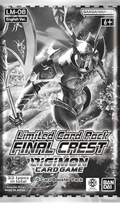 Limited Card Pack -Final Crest- (Sealed Promotional Pack)
