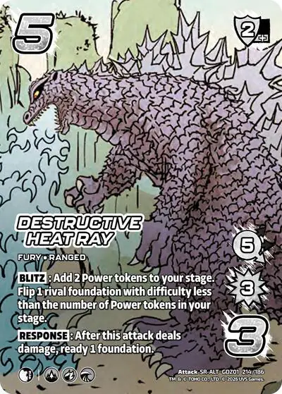 Destructive Heat Ray (Alternate Art)