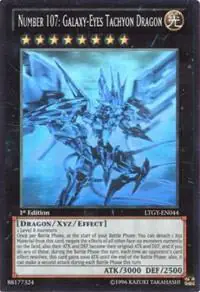 Number 107: Galaxy-Eyes Tachyon Dragon (Ghost Rare)