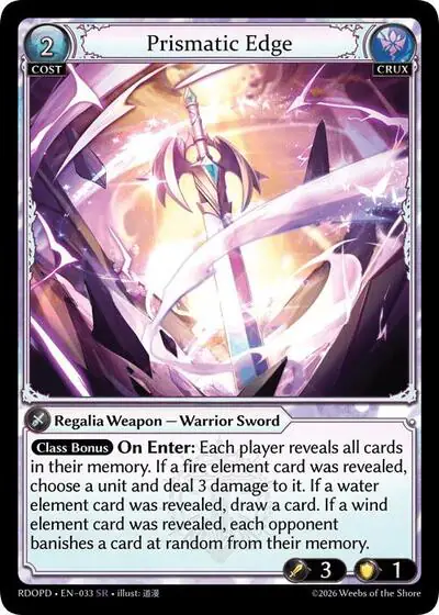 Prismatic Edge