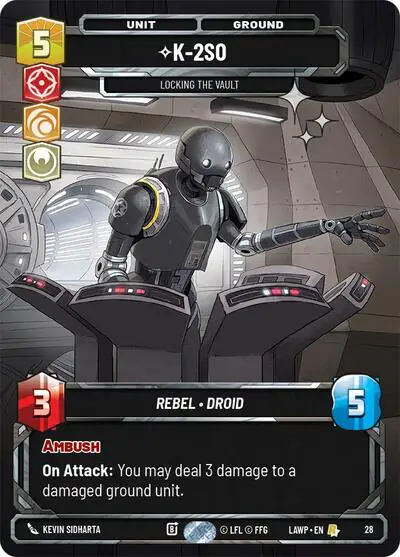 K-2S0 - Locking the Vault (Foil)
