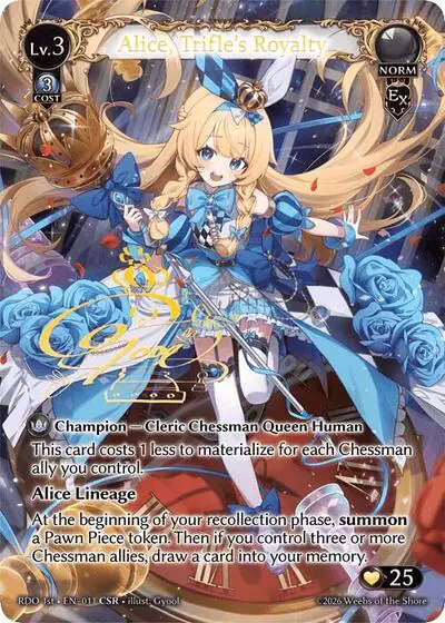 Alice, Trifle's Royalty (CSR)