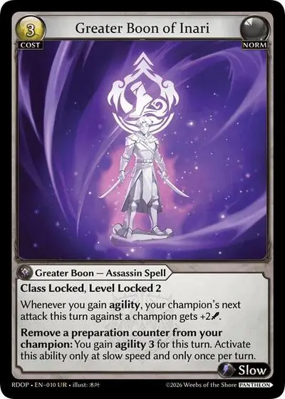 Greater Boon of Inari
