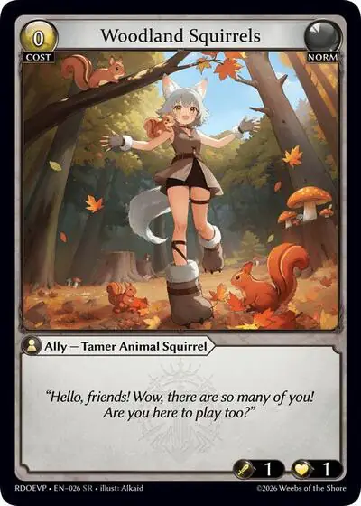 Woodland Squirrels