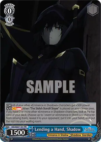 Lending a Hand, Shadow (PR)