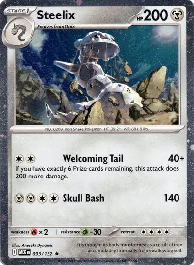 Steelix - 093/132 (Cosmos Holo)