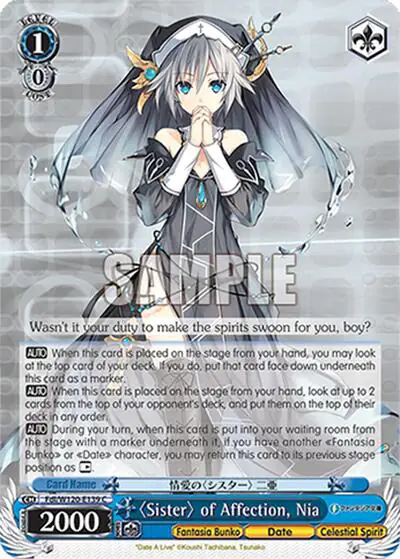 "Sister" of Affection, Nia