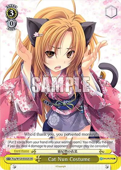 Cat Nun Costume (SR)