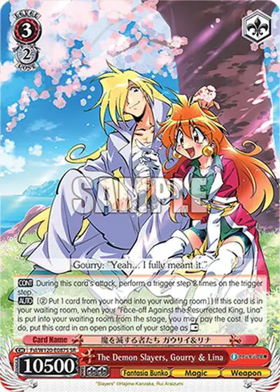 The Demon Slayers, Gourry & Lina (SR)