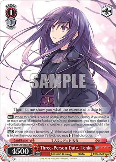 Three-Person Date, Tenka (SR)
