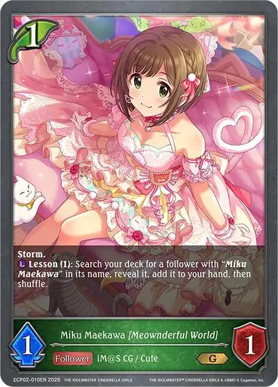 Miku Maekawa [Meownderful World]